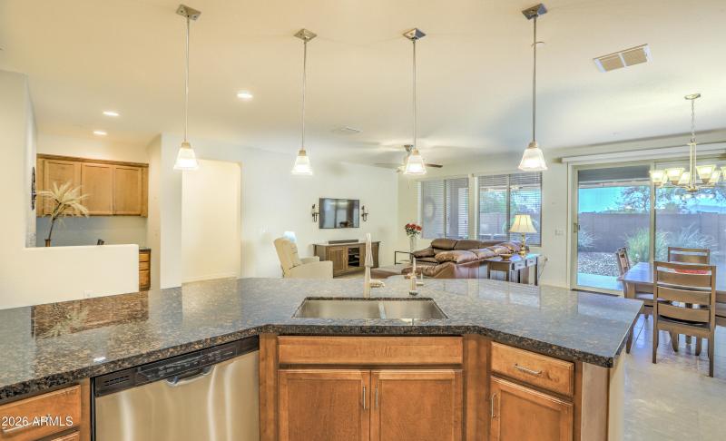 Greatroom View from Kitchen