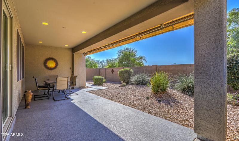 Large Covered Back Patio