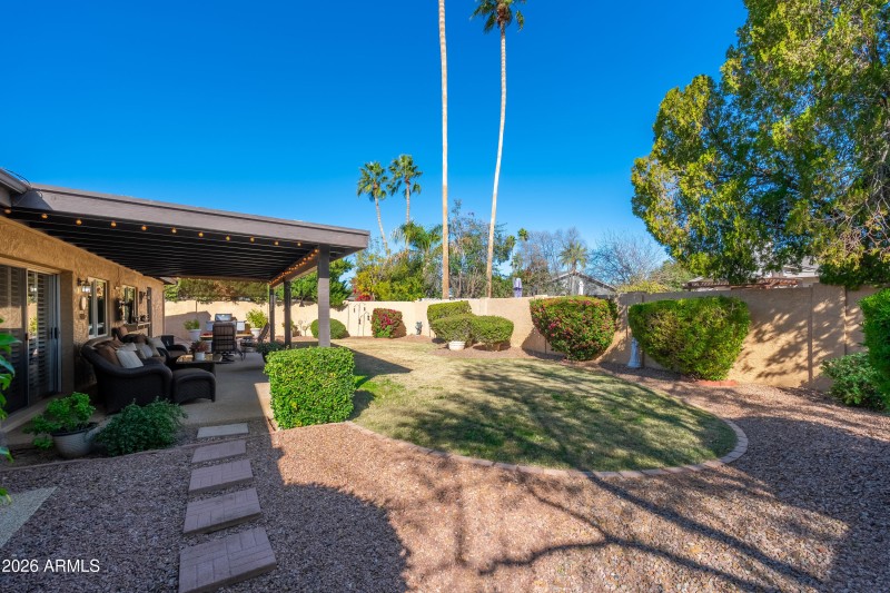 Lush Treed Backyard Retreat
