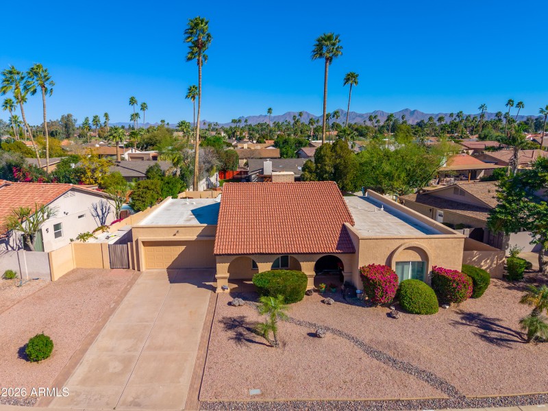 Aerial Front Elevation