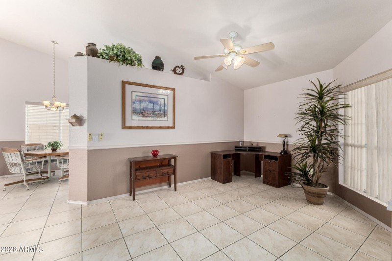 Dining or office space