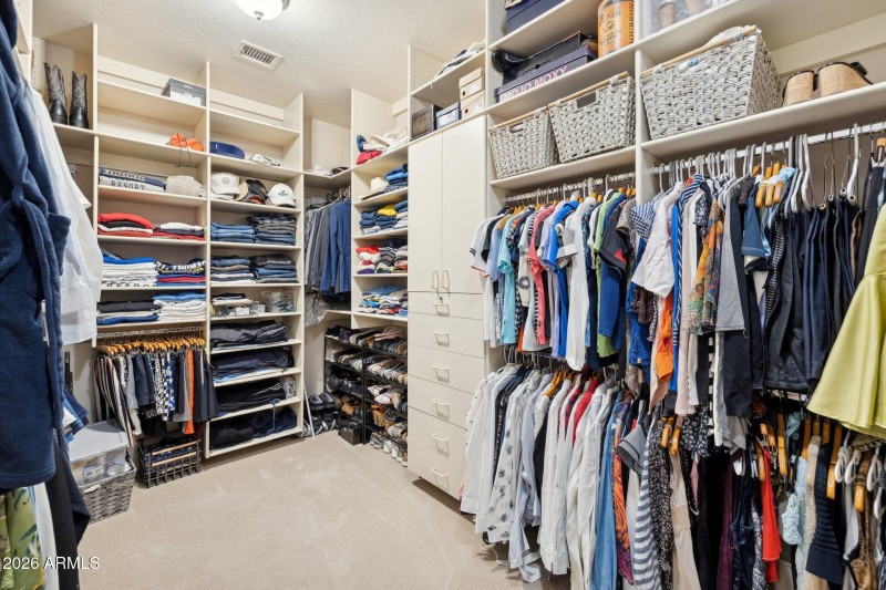 Master Walk-In Closet