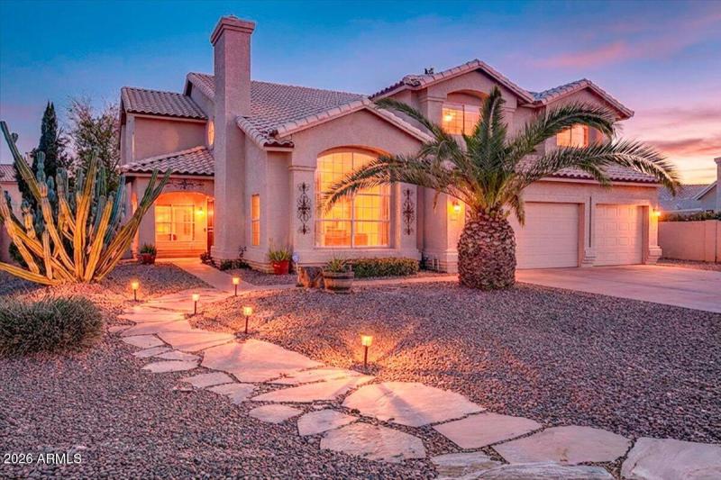 Front Of Home Twilight