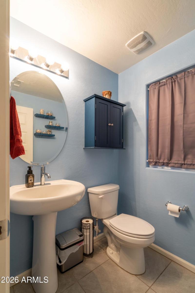 Half Bath off Staircase