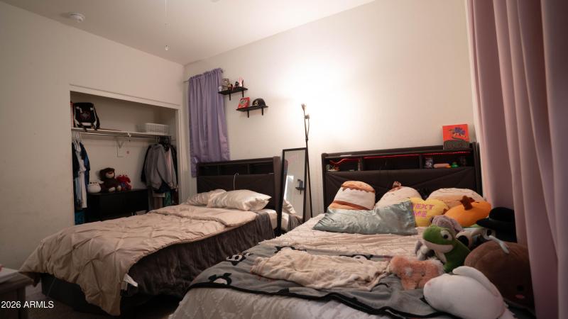 Bedroom 2 with closet 1