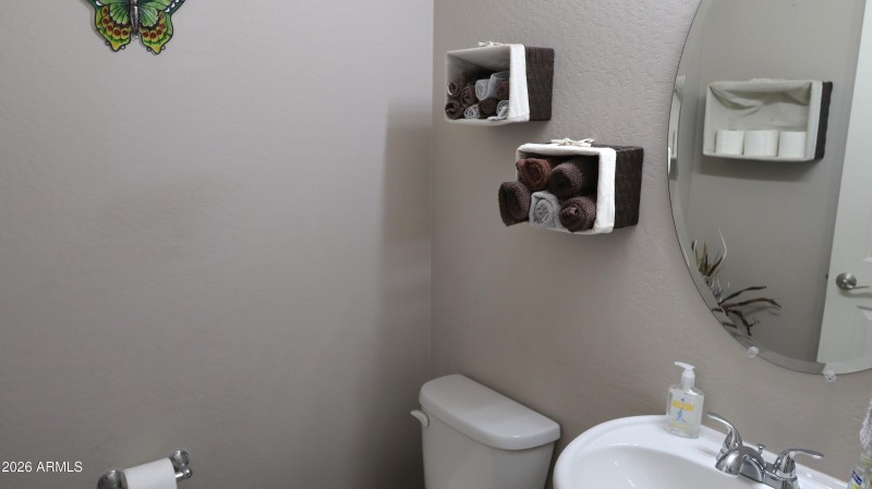 Stylish Main Floor Half Bath