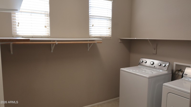 Upstairs Laundry Room Convenience