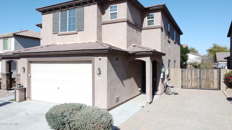 Front Exterior & Two-Car Garage