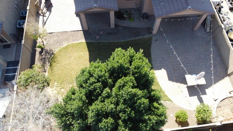 Private Backyard with Patio