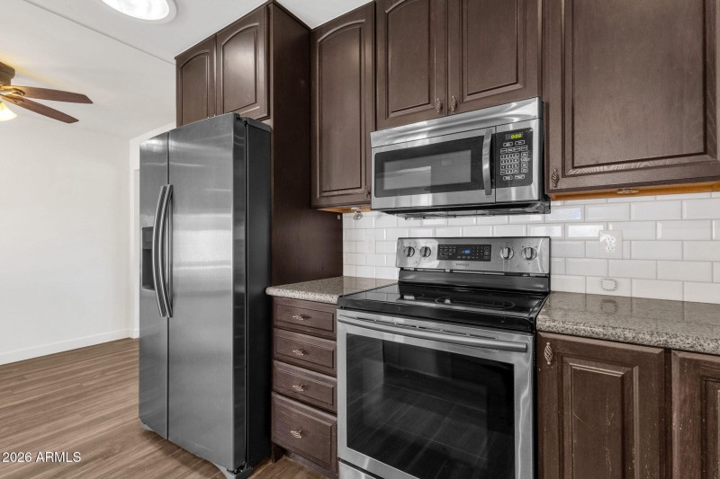 Stainless steel appliances