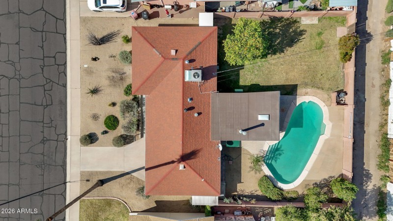 aerial photo birds eye