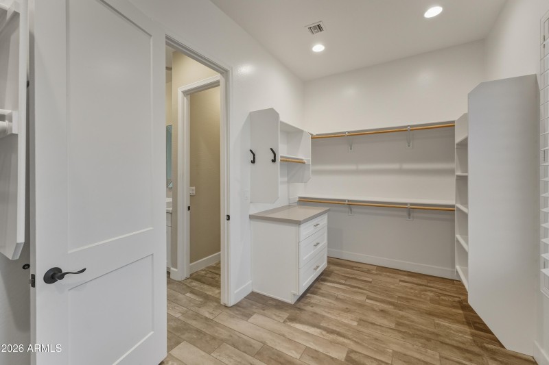 Primary Walk In Closet