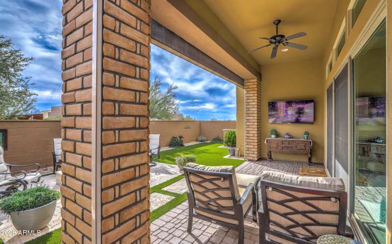 Backyard Patio TV