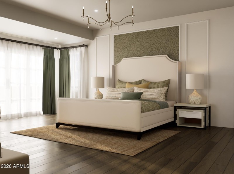 Primary Bedroom - Remodel Rendering