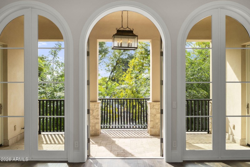 Upstairs Sitting Room + Balcony
