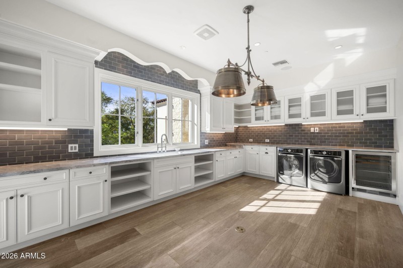 Upstairs Laundry + Balcony