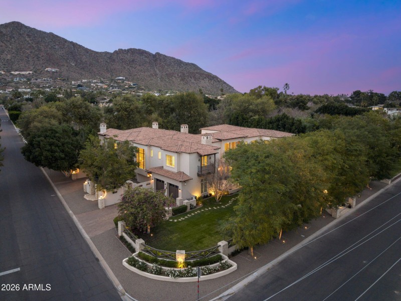Exeter Aerial + Camelback Mountain