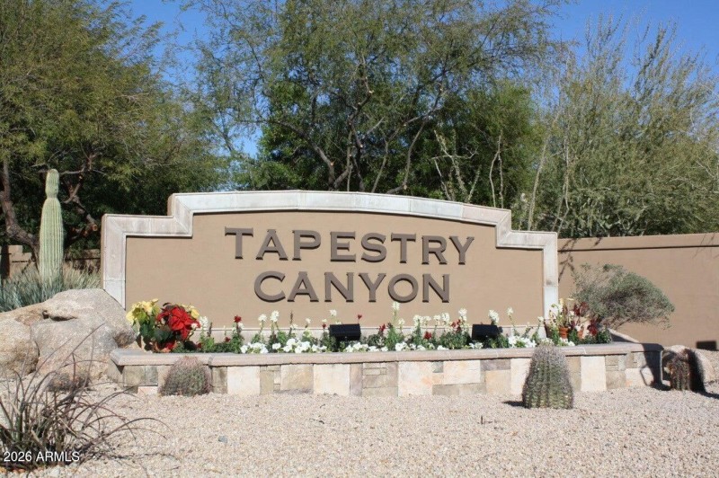 Tapestry Sign