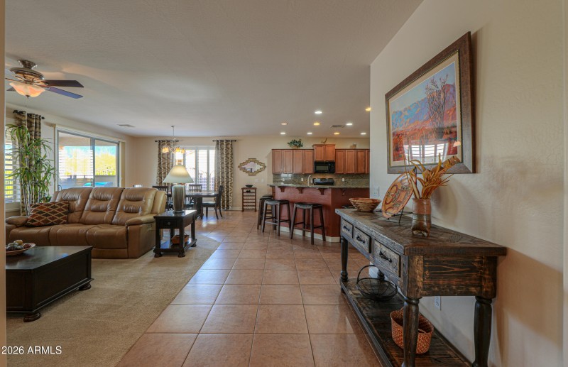 Open floor plan