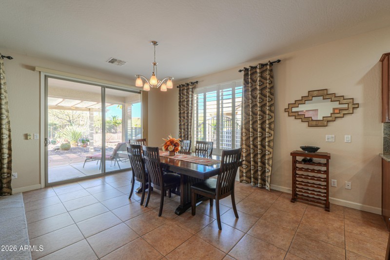 Dining area