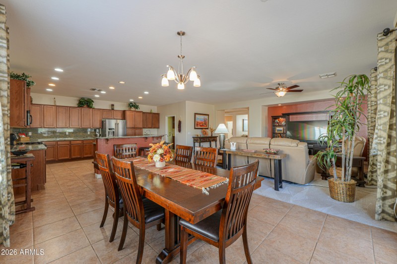 Dining area