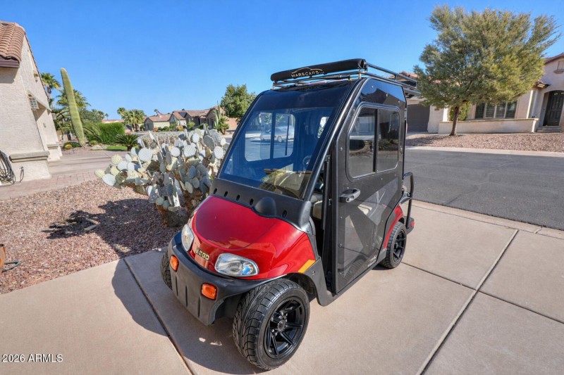 Golf cart included!