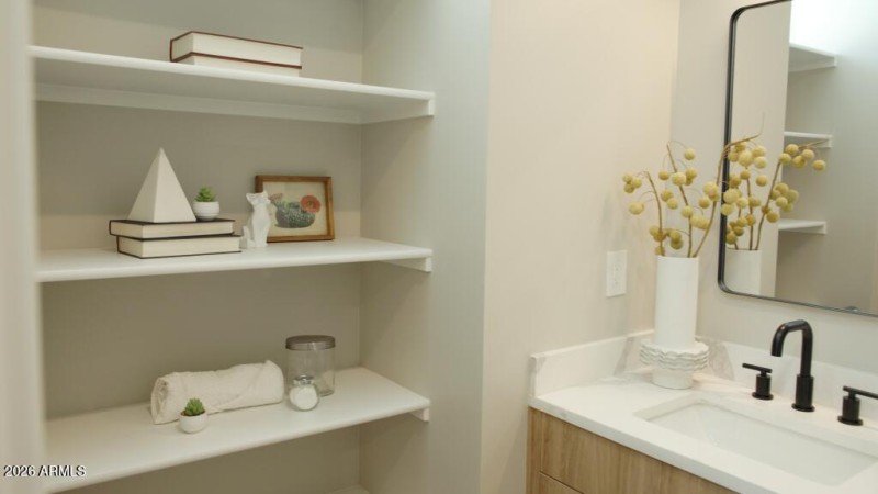 Lower Level Powder Room edited