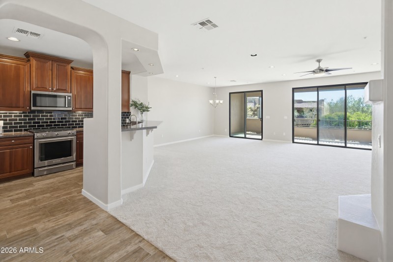 Kitchen and great room