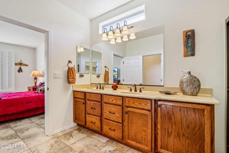 Roomy Double Sink Vanity