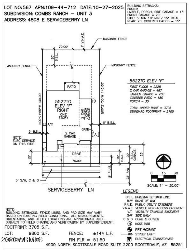Plot Plan