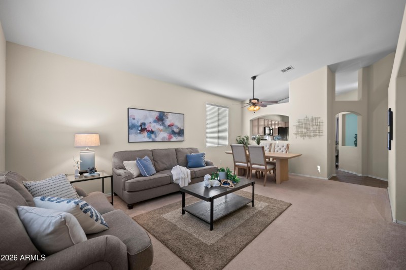 Open Great Room feel