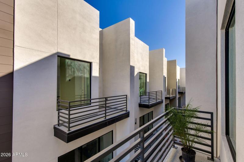 Balcony off of Primary Bedroom