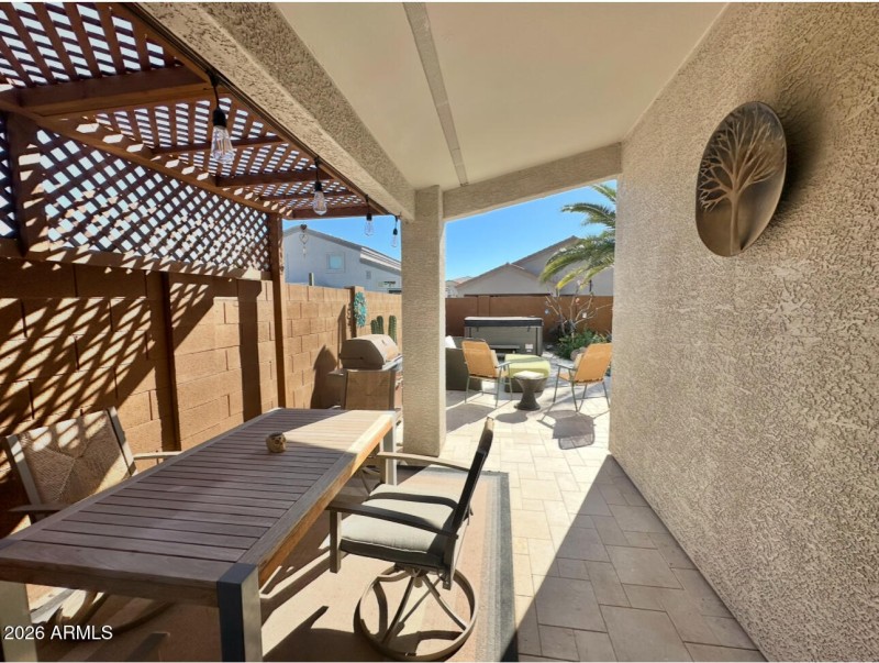 back patio area