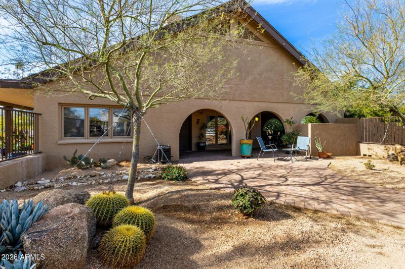Private Front Courtyard