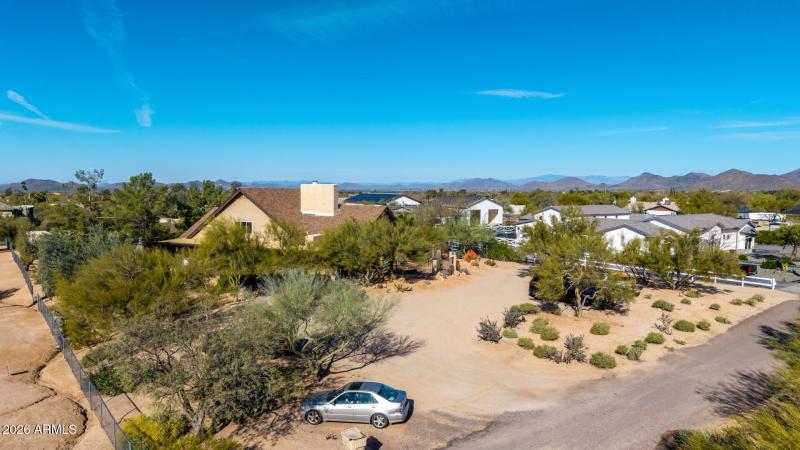 SE Aerial View on 1.26 Acres