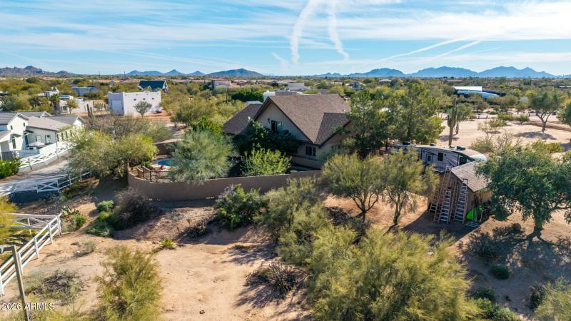 Northwest View of Acreage