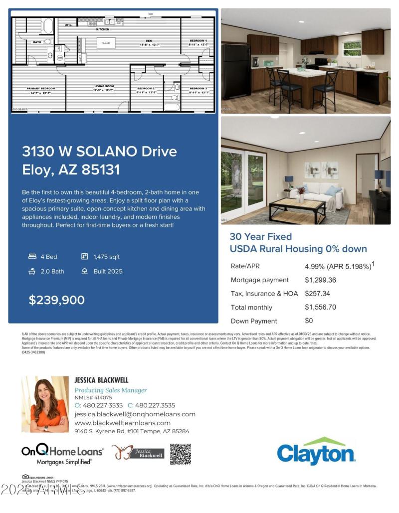 Jessica Blackwell - 3130 W Solano Dr 1 (