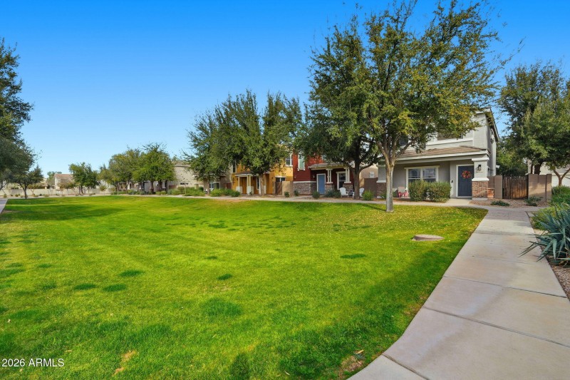 Grassy Area in front of home