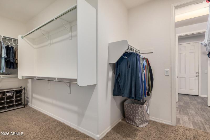 Primary Walk-in Closet