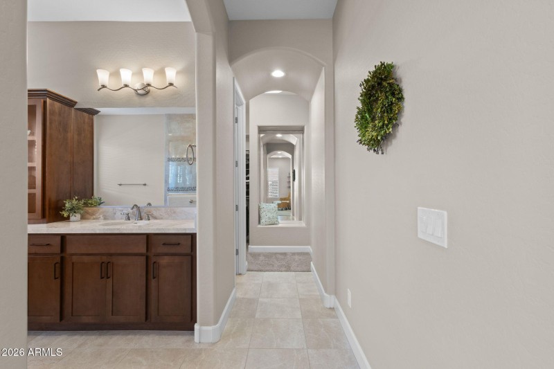 View from primary bedroom