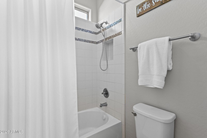 Bathroom with access from bedrooms 2 & 3