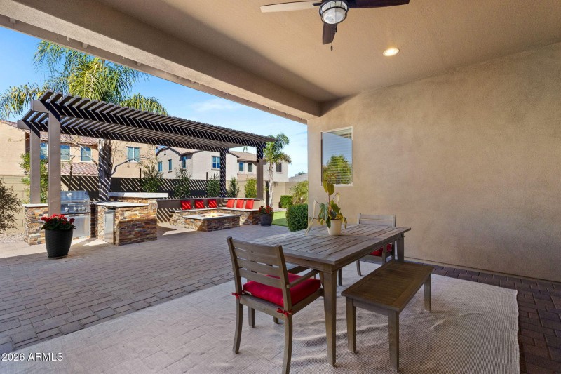 View from Covered Patio