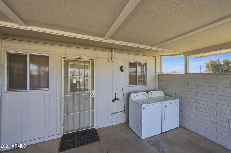 Studio Unit B Washer&Dryer