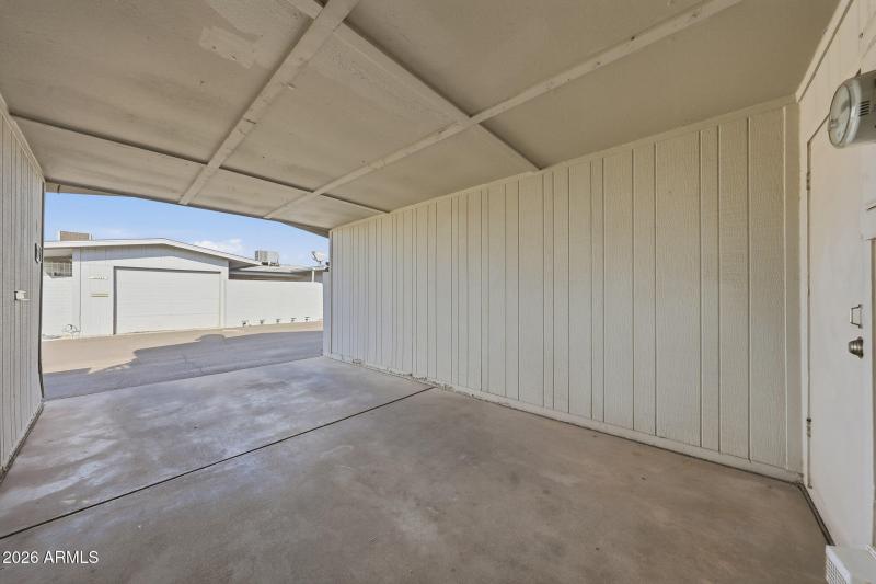 Unit A Carport
