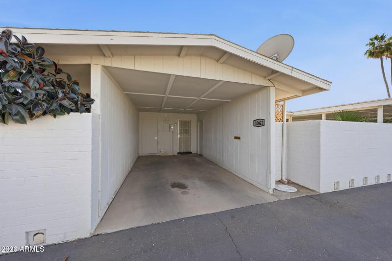 Unit A Carport