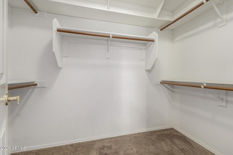 Primary Walk In Closet