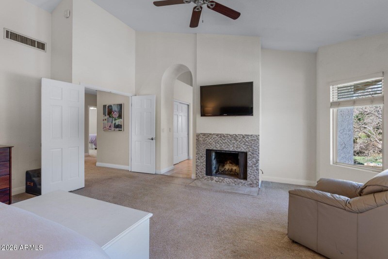 Primary Bedroom Fireplace