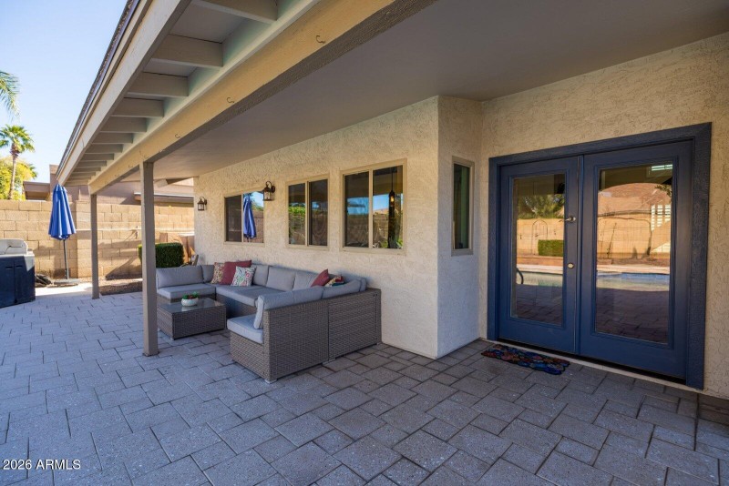 Extended Covered Patio