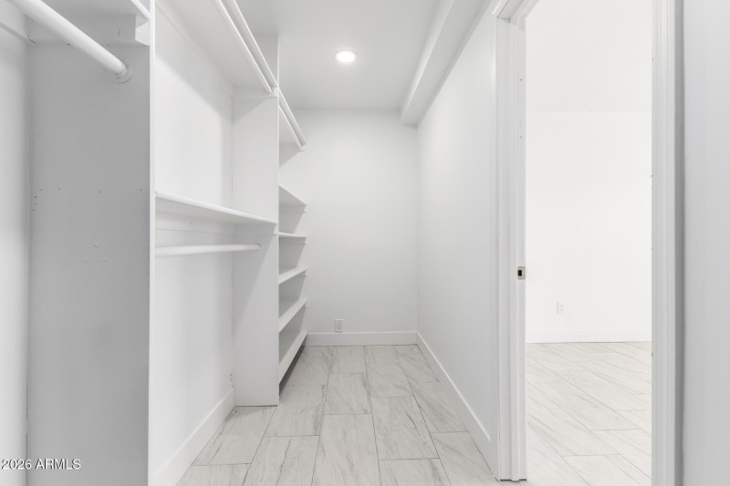 Bedroom #3 Walk-In Closet