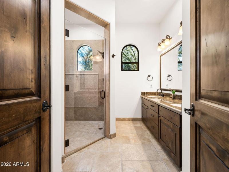 Guest Suite Bath Zero Entry Shower